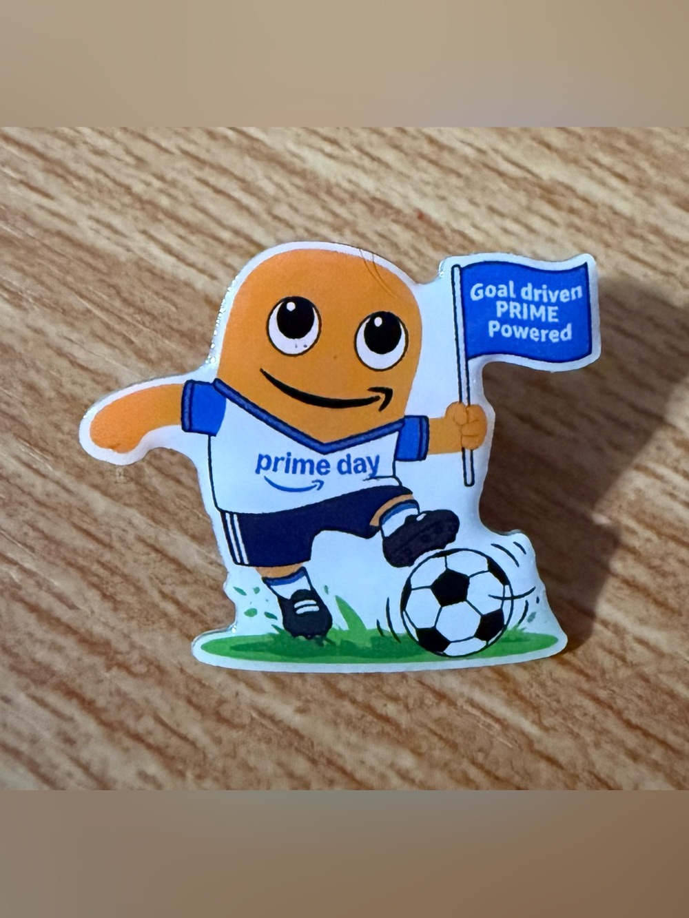 Amazon Employee Prime Day Soccer Peccy Pin